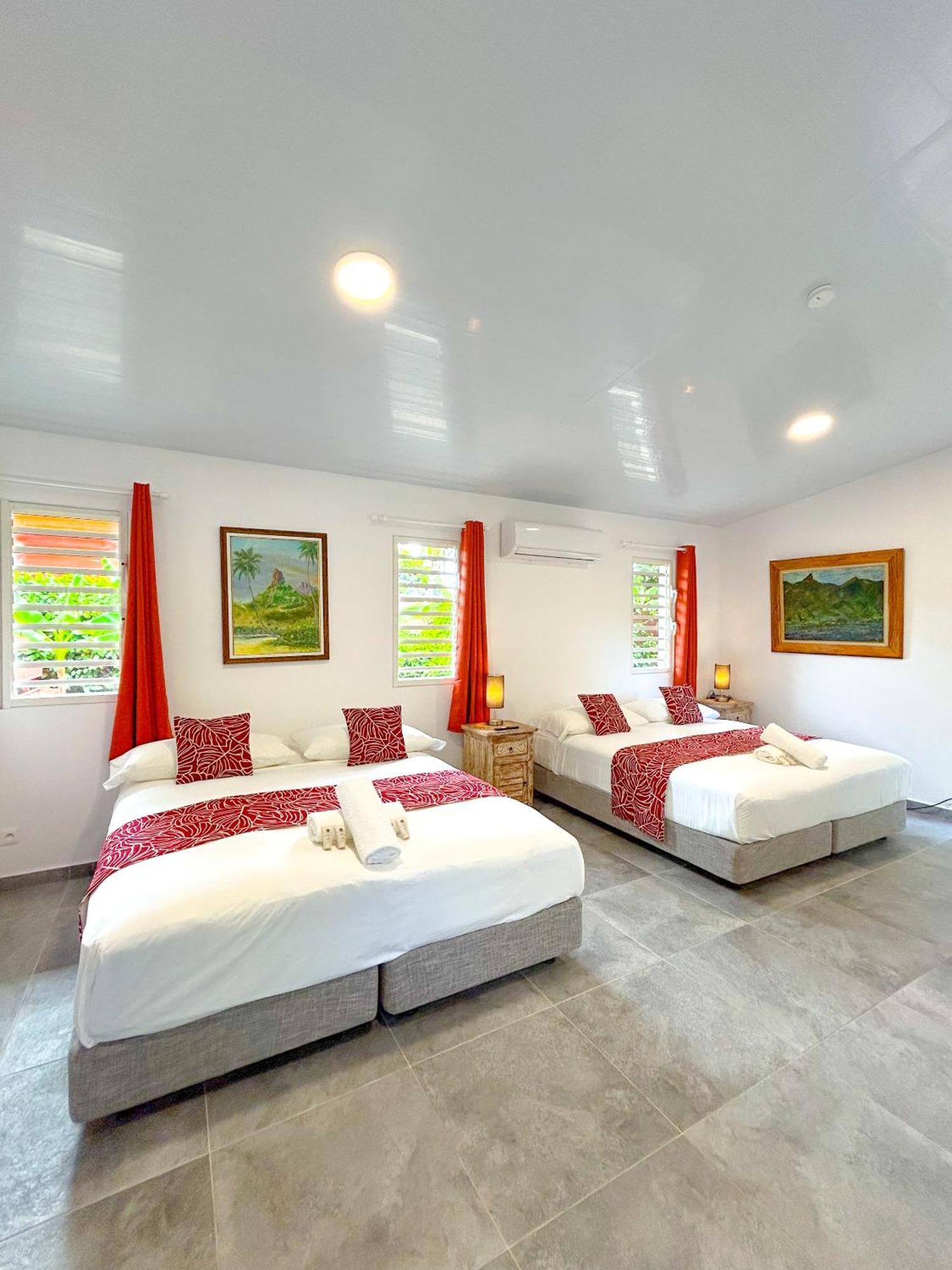 Pare Lodge Tahiti Pirae Zimmer foto